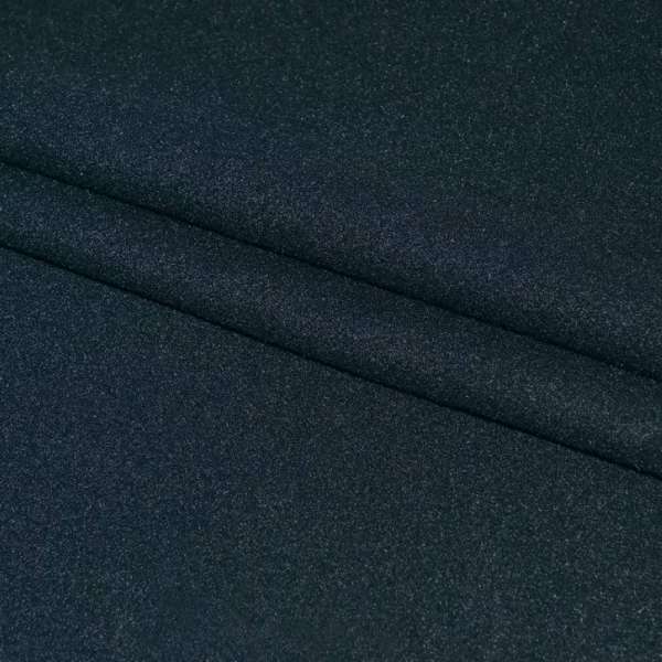 Пальтовая ткань на трикотажной основе сине-черная, ш.162 оптом