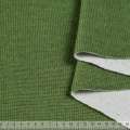 Пальтовый трикотаж двухслойный зеленый (травяной), ш.150 оптом