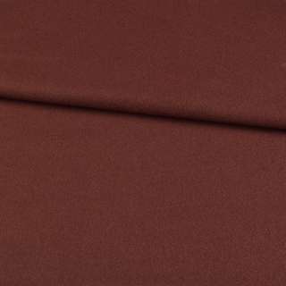 Пальтовий трикотаж коричневий з бордовим відтінком, ш.155 оптом