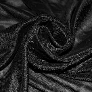 Тканина підкладкова трикотажна чорна, ш.150 оптом