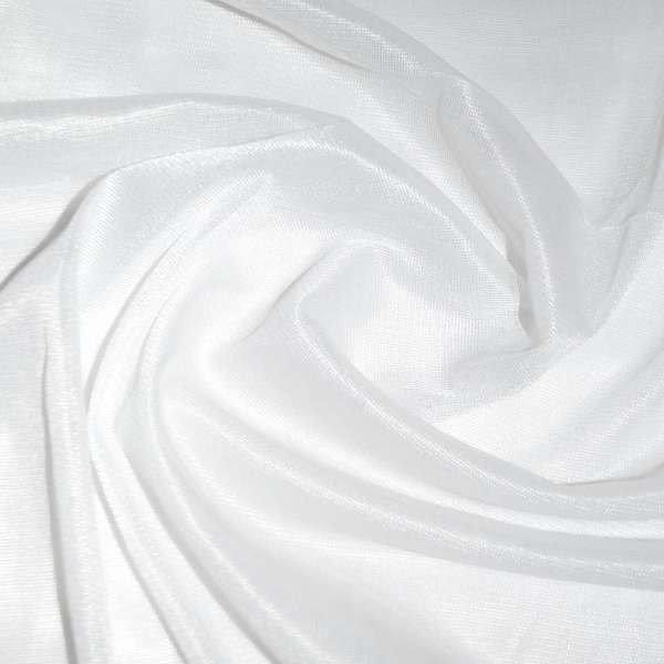 Ткань подкладочная трикотажная белая, ш. 150 оптом