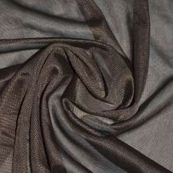 Тканина підкладкова трикотажна коричнева ш.160
