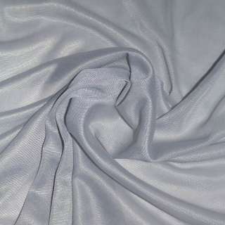 Тканина підкладкова трикотажна сіра світла ш.160 оптом