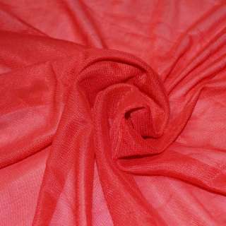 Тканина підкладкова трикотажна червона ш.160 оптом