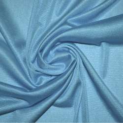 Тканина підкладкова трикотажна блакитна насичена ш.150