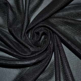 Тканина підкладкова трикотажна чорна ш.155 оптом