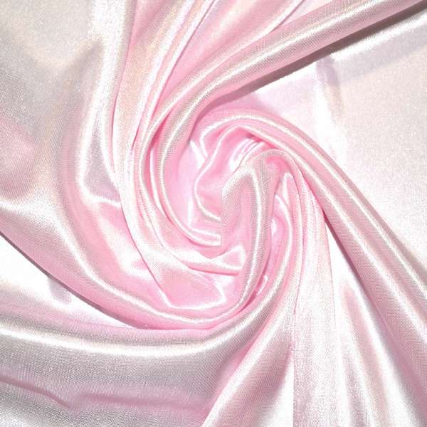 Ткань подкладочная трикотажная розовая ш.160 оптом