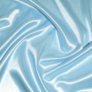 Ткань подкладочная трикотажная голубая ш.150 оптом