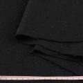 Рогожка букле костюмна чорна, ш.150 оптом