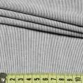 Сорочкова тканина в смужку 1мм чорно-білу, ш.145 оптом