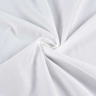 Поплин вискозный рубашечный белый, ш.150 оптом