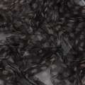 Сетка черная в бежевый горох ш.150 оптом