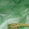 Сетка трикотажная прозрачная мягкая зеленая, ш.165 оптом
