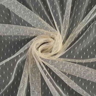 Сетка мушка мелкая кремовая ш.160 оптом