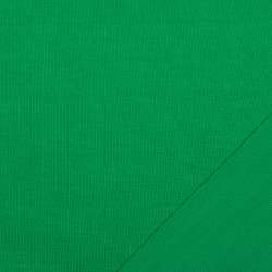Трикотаж костюмний двосторонній зелений яскравий, ш.150