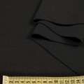 Трикотаж костюмный двухсторонний черный, ш.150 оптом