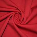 Трикотаж костюмный стрейч облегченный красный ш.160 оптом