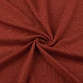 Трикотаж с вискозой рыже-коричневый ш.170 оптом