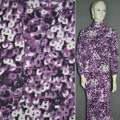 Трикотаж фіолетовий в плями, ш.150 оптом