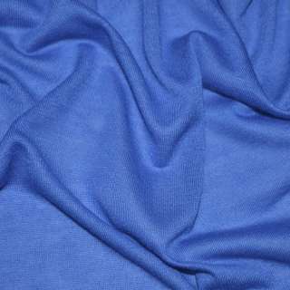 Трикотаж облегченный синий светлый ш.160 оптом