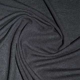 Трикотаж акриловый с мелкими штрихами черный ш.170 оптом