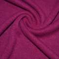 Трикотаж з шерстю в'язаний малиновий ш.170 оптом
