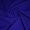 Трикотаж шерстяной синий (электрик) ш.170 оптом