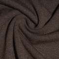 Трикотаж шерстяний коричневий темний ш.170 оптом