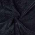 Ангора длинноворсовая трикотаж сине-черная плотная ш.135 оптом