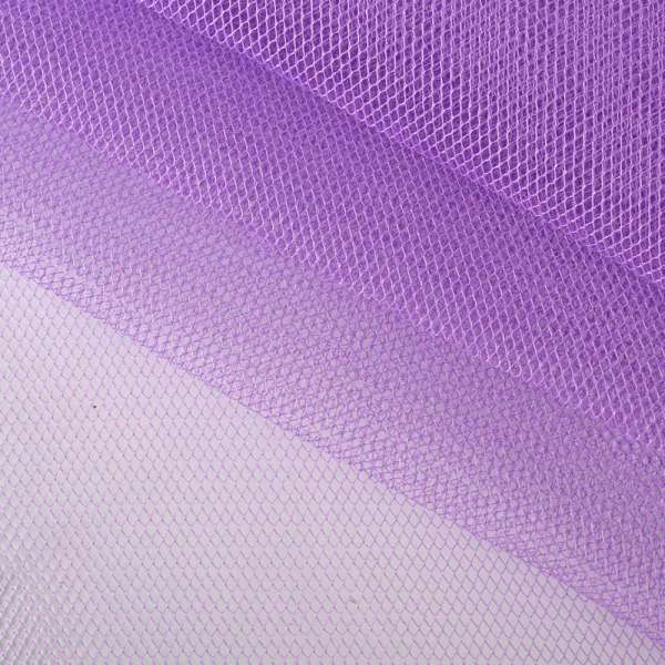 Фатин жесткий фиолетовый светлый ш.143 оптом