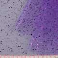 Фатин жесткий с блестками фиолетовый яркий ш.160 оптом