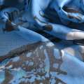 Марлевка синя з бірюзовими смугами Paris ш.180 оптом