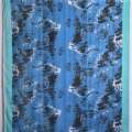 Марлевка синяя с бирюзовыми полосами Paris ш.180 оптом