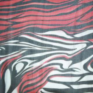 Шовк чорний з червоно-білими розводами ш.140 оптом
