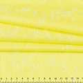 Шитье желтое хлопок с вышивкой цветы ш.136 оптом