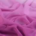 Креп-шифон рожево-бузковий веселка ш.145 оптом