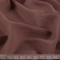 Креп-шифон стрейч коричневий світлий з рожевим відтінком, ш.150 оптом