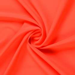 Шифон стрейч оранжево-красный ш.150