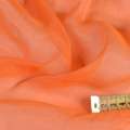 Шифон блестящий жатый оранжево-красный ш.150 оптом
