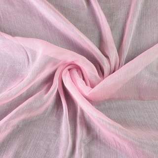 Шифон блестящий жатый розовый ш.150 оптом