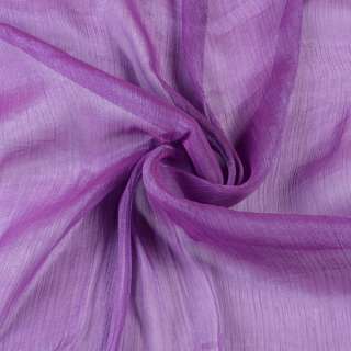 Шифон блискучий жатий фіолетовий світлий ш.150 оптом