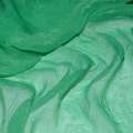 Шифон блискучий жатий бирюзово-зелений ш.150 оптом