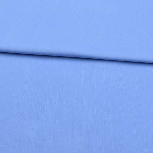 Джинс стрейч голубой темный с незакрепленной краской под варку, ш.143 оптом