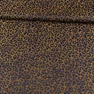 Жаккард костюмный GERRY WEBER, леопардовый узор на золотисто-бежевом фоне ш.141 оптом