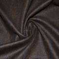 Шерсть костюмная с шелком в клетку синюю коричневая CERRUTI, ш.160 оптом