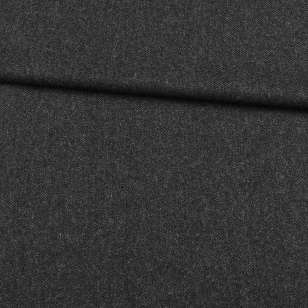 Шерсть костюмна з кашеміром сіра темна, ш.150 оптом