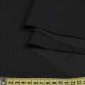 Шерсть костюмная точку светлую черная, ш.160 оптом