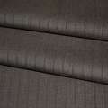 Шерсть костюмна в смужку коричнево-сіра, ш.155 оптом