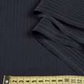 Шерсть костюмна в смужку чорну сіра темна, ш.150 оптом