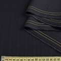 Шерсть костюмна в смужки вузькі чорна HUGO BOSS, ш.150 оптом